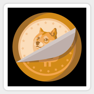 Doge Coin Hodler Sticker